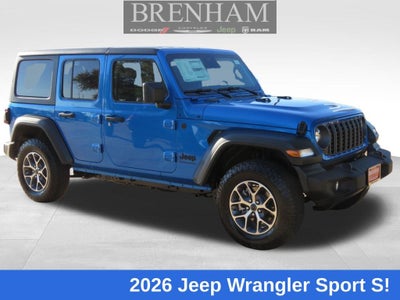 2026 Jeep Wrangler WRANGLER 4-DOOR SPORT S