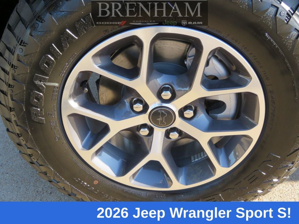 2026 Jeep Wrangler WRANGLER 4-DOOR SPORT S