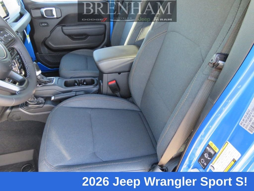 2026 Jeep Wrangler WRANGLER 4-DOOR SPORT S