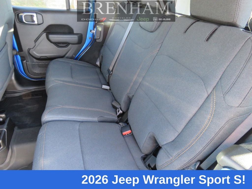 2026 Jeep Wrangler WRANGLER 4-DOOR SPORT S