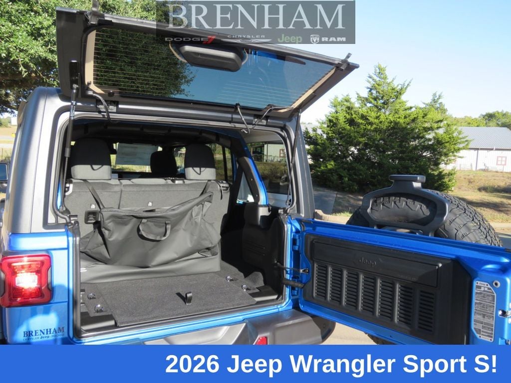 2026 Jeep Wrangler WRANGLER 4-DOOR SPORT S