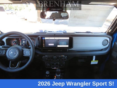 2026 Jeep Wrangler WRANGLER 4-DOOR SPORT S