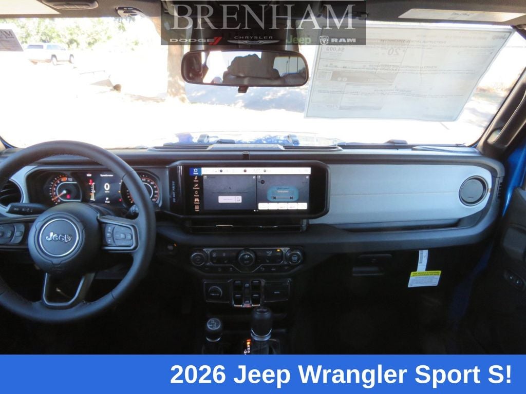 2026 Jeep Wrangler WRANGLER 4-DOOR SPORT S