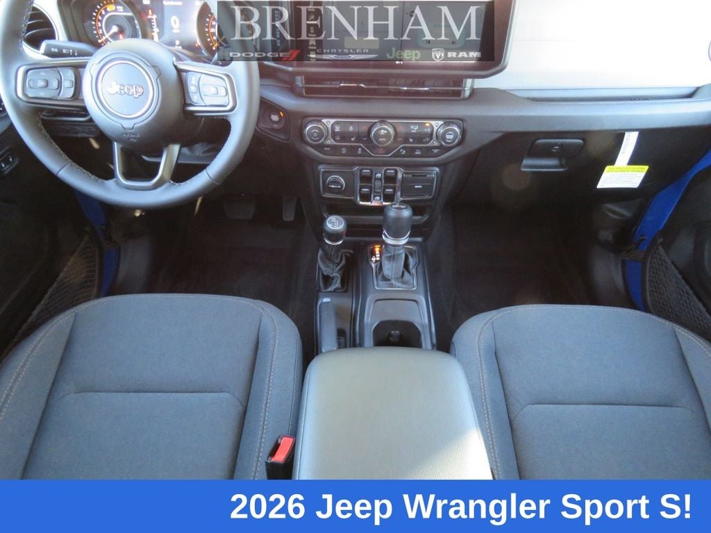 2026 Jeep Wrangler WRANGLER 4-DOOR SPORT S