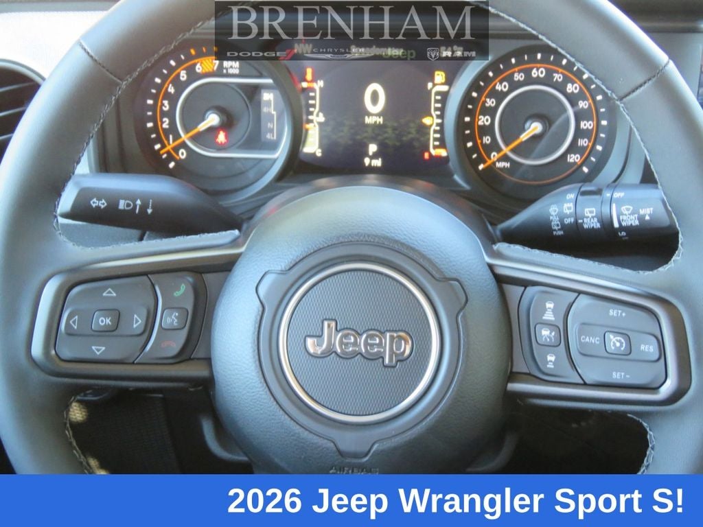 2026 Jeep Wrangler WRANGLER 4-DOOR SPORT S