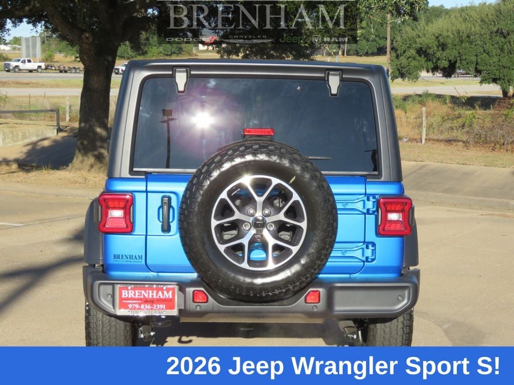 2026 Jeep Wrangler WRANGLER 4-DOOR SPORT S