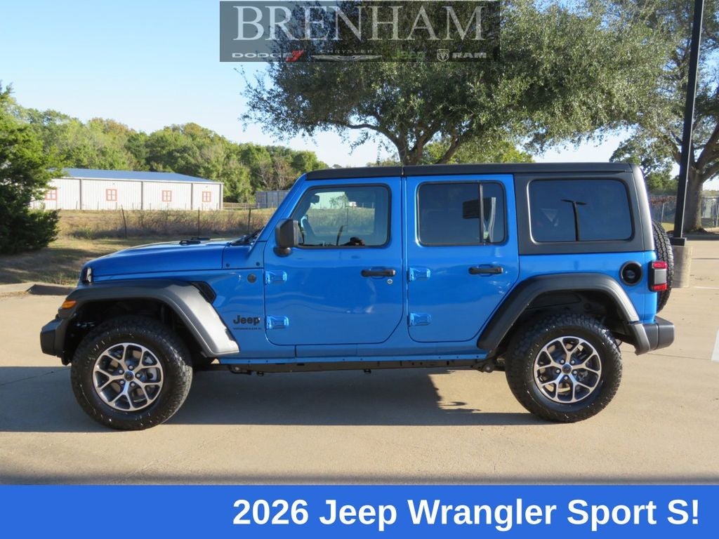2026 Jeep Wrangler WRANGLER 4-DOOR SPORT S