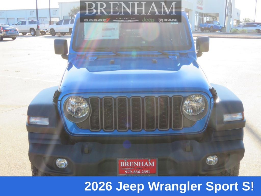 2026 Jeep Wrangler WRANGLER 4-DOOR SPORT S