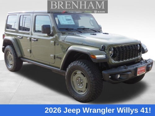 2026 Jeep Wrangler WRANGLER 4-DOOR WILLYS '41