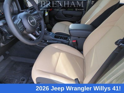 2026 Jeep Wrangler WRANGLER 4-DOOR WILLYS '41