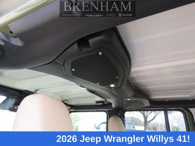 2026 Jeep Wrangler WRANGLER 4-DOOR WILLYS '41