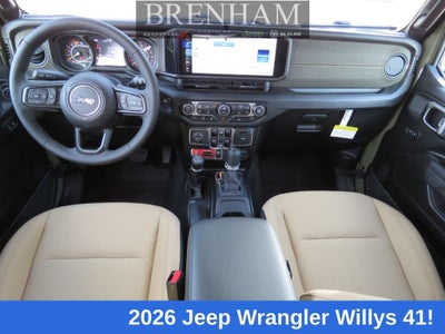 2026 Jeep Wrangler WRANGLER 4-DOOR WILLYS '41