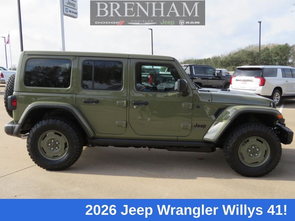 2026 Jeep Wrangler WRANGLER 4-DOOR WILLYS '41