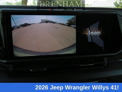 2026 Jeep Wrangler WRANGLER 4-DOOR WILLYS '41