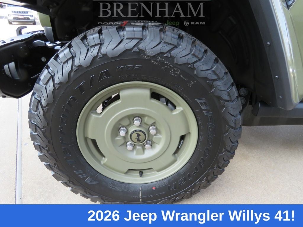 2026 Jeep Wrangler WRANGLER 4-DOOR WILLYS '41