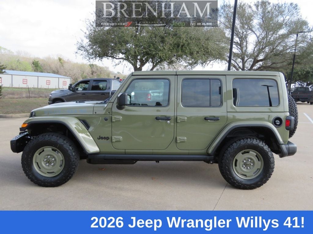 2026 Jeep Wrangler WRANGLER 4-DOOR WILLYS '41
