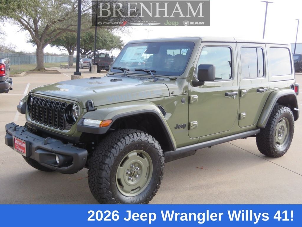 2026 Jeep Wrangler WRANGLER 4-DOOR WILLYS '41