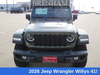 2026 Jeep Wrangler WRANGLER 4-DOOR WILLYS '41