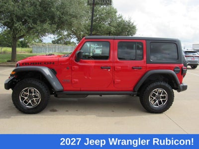 2027 Jeep Wrangler Rubicon