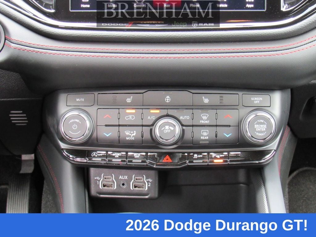2026 Dodge Durango DURANGO GT RWD
