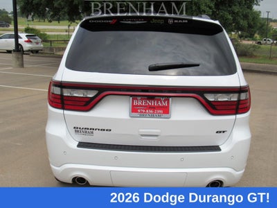2026 Dodge Durango DURANGO GT RWD