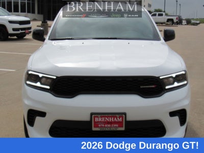 2026 Dodge Durango DURANGO GT RWD