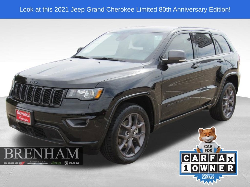 2021 Jeep Grand Cherokee 80th Anniversary Edition