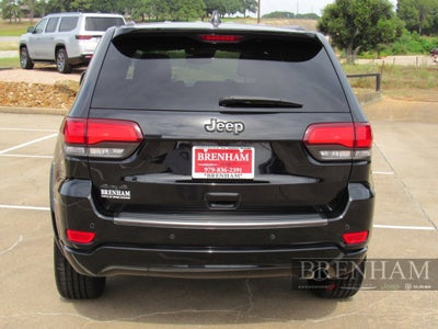 2021 Jeep Grand Cherokee 80th Anniversary Edition
