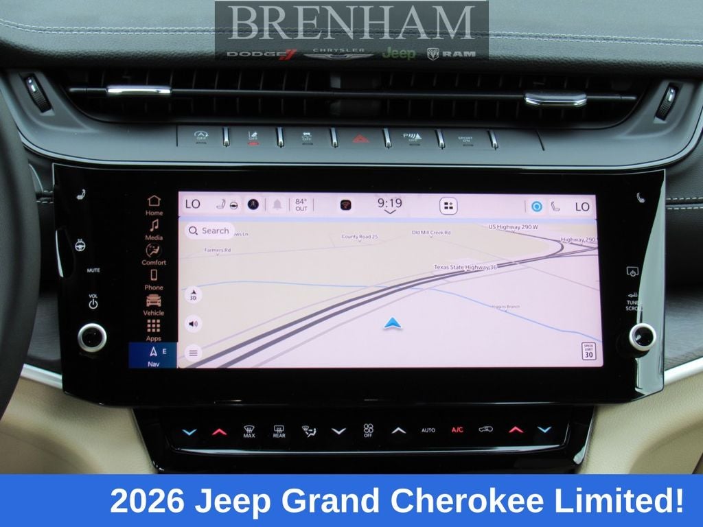 2026 Jeep Grand Cherokee GRAND CHEROKEE LIMITED 4X2