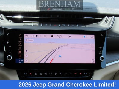 2026 Jeep Grand Cherokee GRAND CHEROKEE LIMITED 4X2