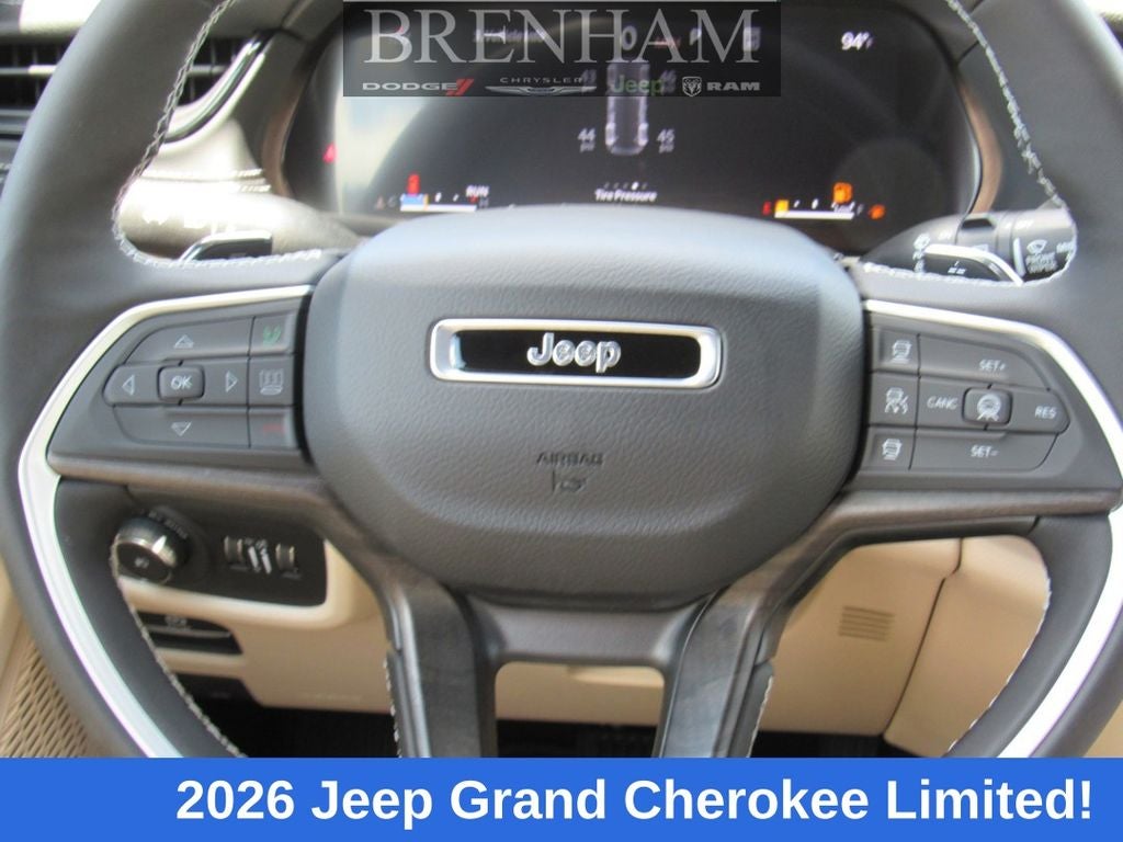 2026 Jeep Grand Cherokee GRAND CHEROKEE LIMITED 4X2