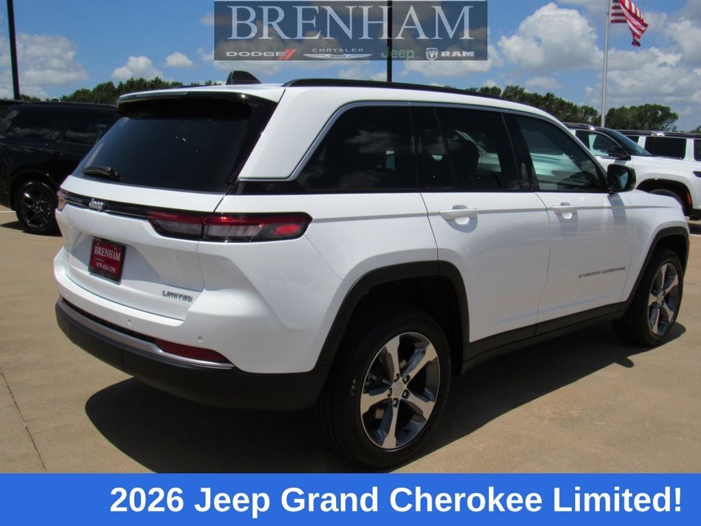 2026 Jeep Grand Cherokee GRAND CHEROKEE LIMITED 4X2