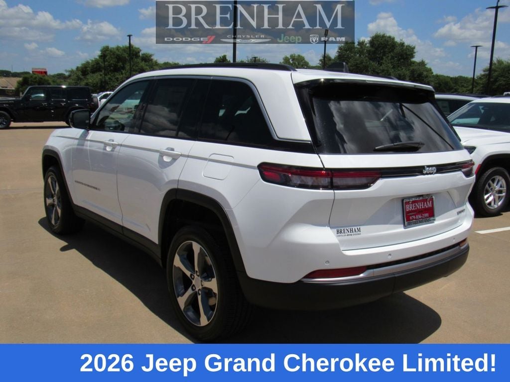 2026 Jeep Grand Cherokee GRAND CHEROKEE LIMITED 4X2