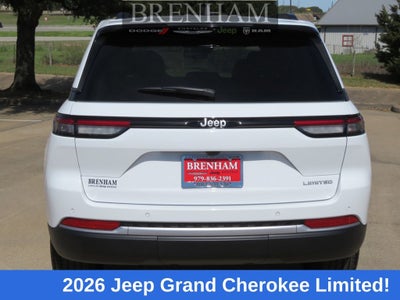 2026 Jeep Grand Cherokee GRAND CHEROKEE LIMITED 4X2