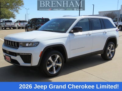 2026 Jeep Grand Cherokee GRAND CHEROKEE LIMITED 4X2