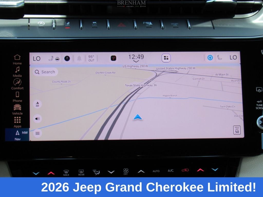 2026 Jeep Grand Cherokee GRAND CHEROKEE LIMITED 4X2