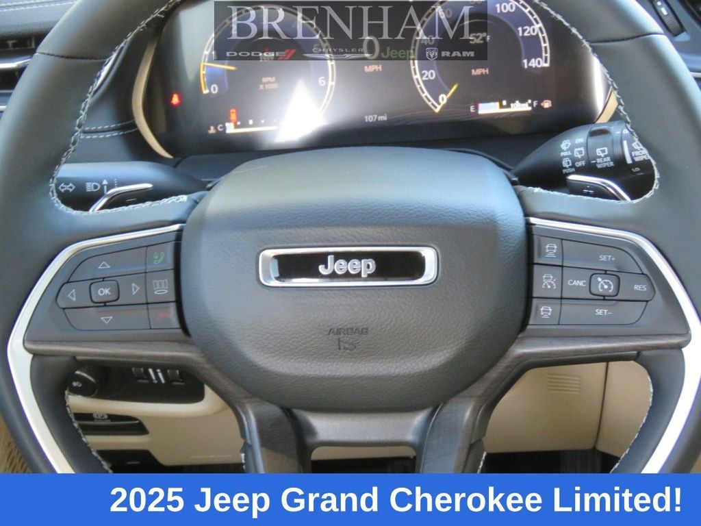 2025 Jeep Grand Cherokee GRAND CHEROKEE LIMITED 4X4