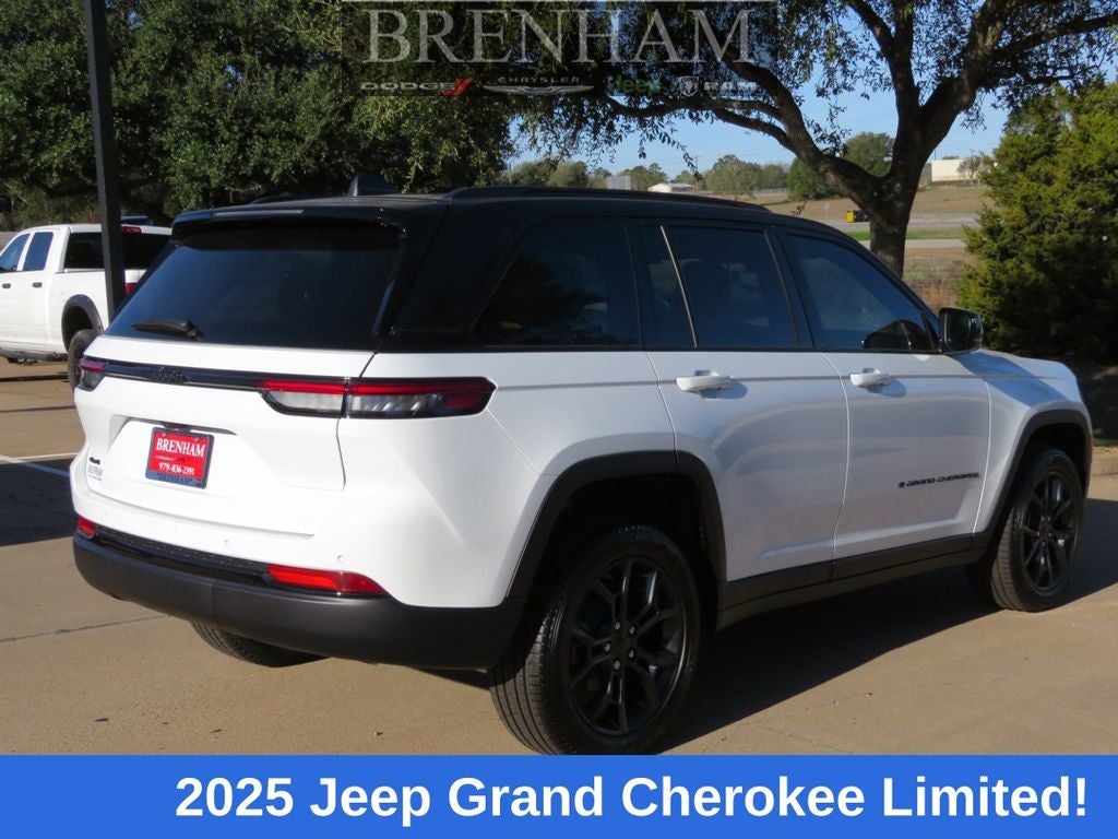 2025 Jeep Grand Cherokee GRAND CHEROKEE LIMITED 4X4