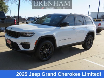 2025 Jeep Grand Cherokee GRAND CHEROKEE LIMITED 4X4