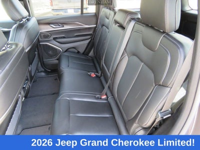 2026 Jeep Grand Cherokee GRAND CHEROKEE LIMITED 4X4