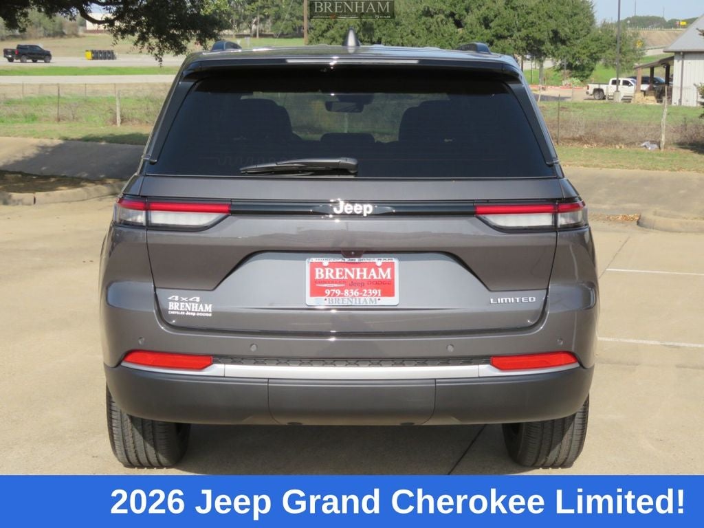 2026 Jeep Grand Cherokee GRAND CHEROKEE LIMITED 4X4