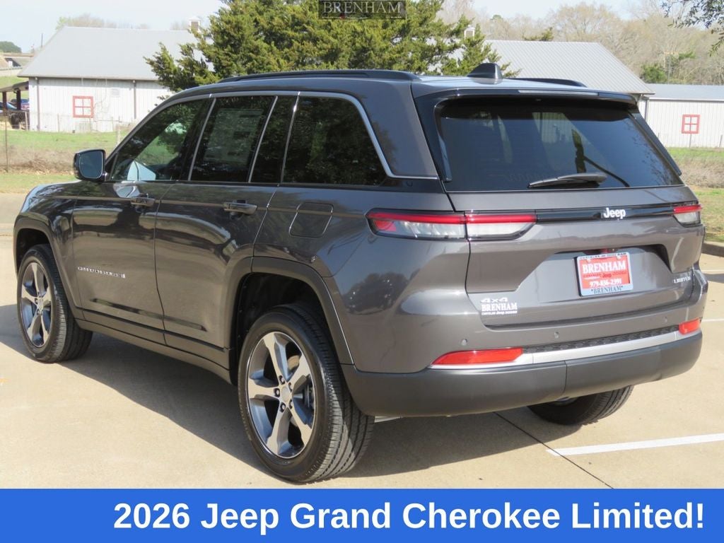 2026 Jeep Grand Cherokee GRAND CHEROKEE LIMITED 4X4