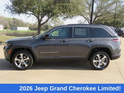 2026 Jeep Grand Cherokee GRAND CHEROKEE LIMITED 4X4