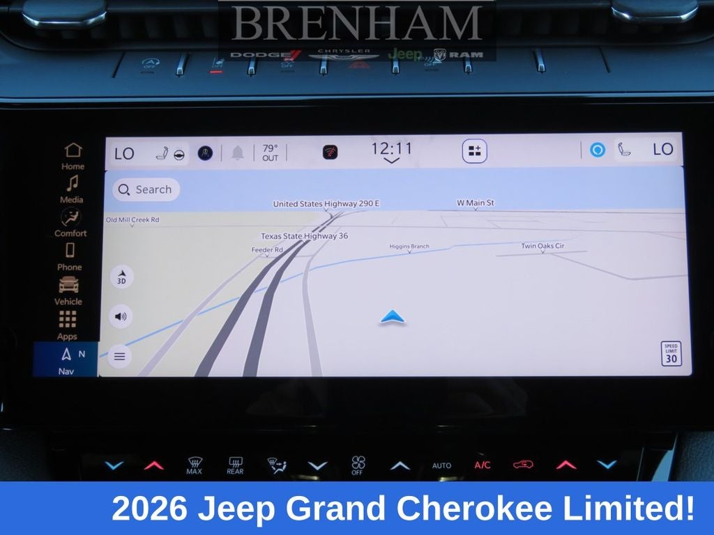 2026 Jeep Grand Cherokee GRAND CHEROKEE LIMITED 4X4