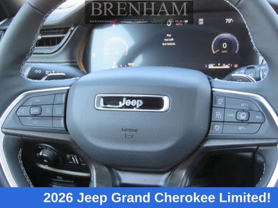 2026 Jeep Grand Cherokee GRAND CHEROKEE LIMITED 4X4