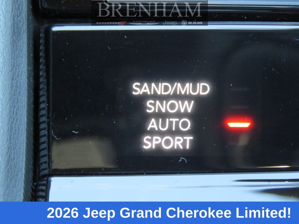2026 Jeep Grand Cherokee GRAND CHEROKEE LIMITED 4X4