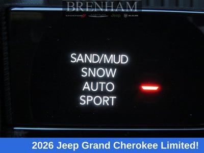 2026 Jeep Grand Cherokee GRAND CHEROKEE LIMITED RESERVE 4X4