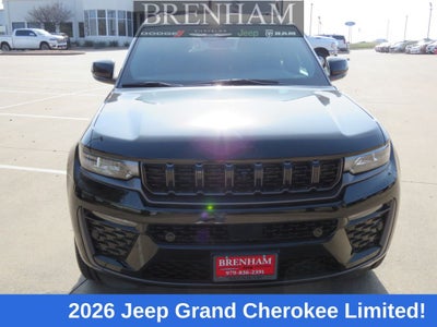 2026 Jeep Grand Cherokee GRAND CHEROKEE LIMITED RESERVE 4X4