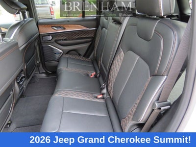 2026 Jeep Grand Cherokee GRAND CHEROKEE SUMMIT 4X4