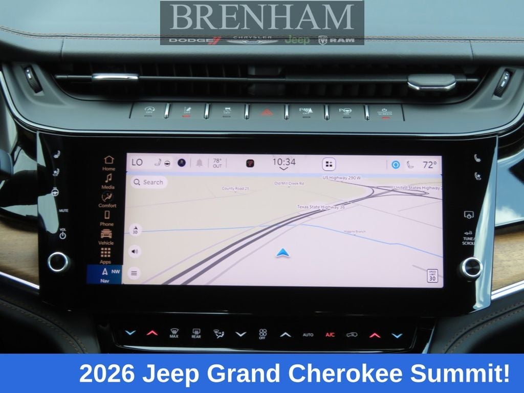 2026 Jeep Grand Cherokee GRAND CHEROKEE SUMMIT 4X4
